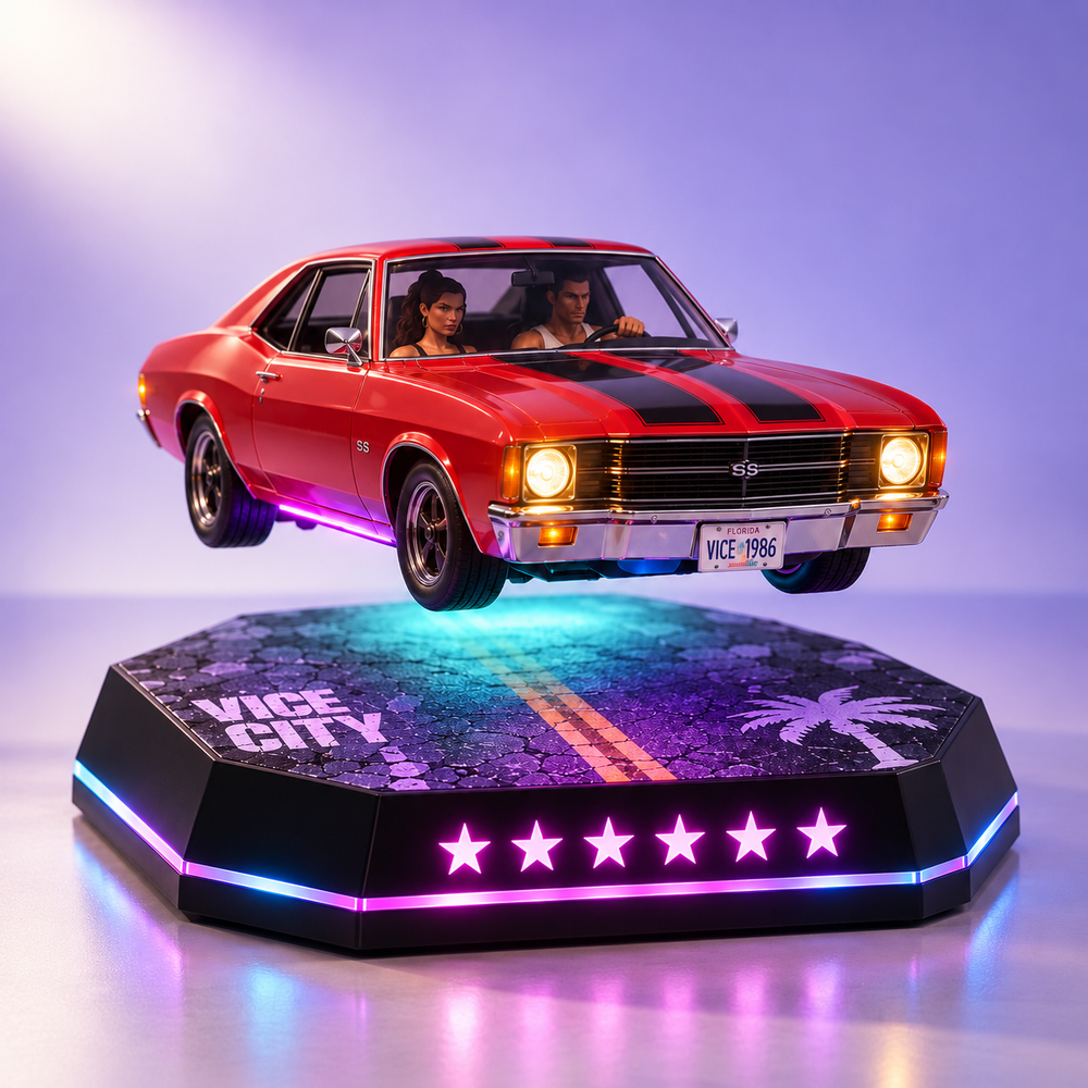 Levitating Vice City Muscle Car